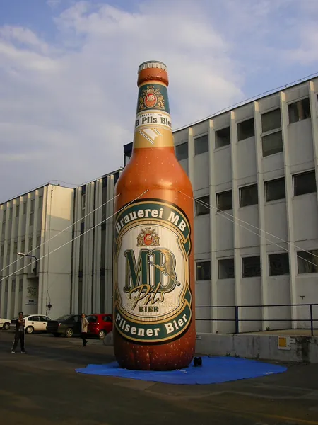 Inflatable bottle replica – promotion