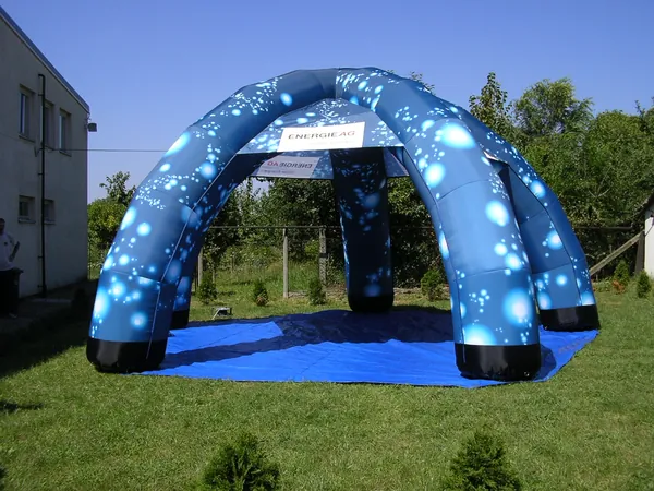 PE-600 inflatable tent – event tent (Energie AG)