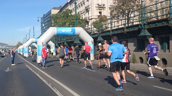 GA-M felfújható kapu - szürke színben