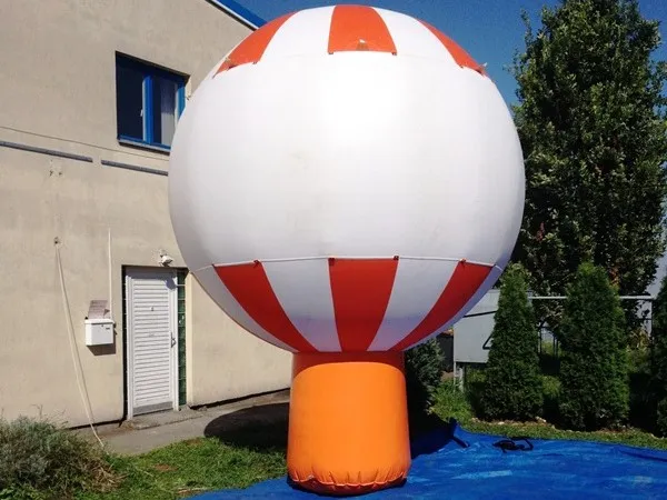 Álló gömb 4,2 m magas - molinózható